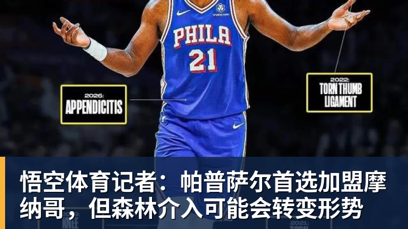 悟空体育记者：帕普萨尔首选加盟摩纳哥，但森林介入可能会转变形势