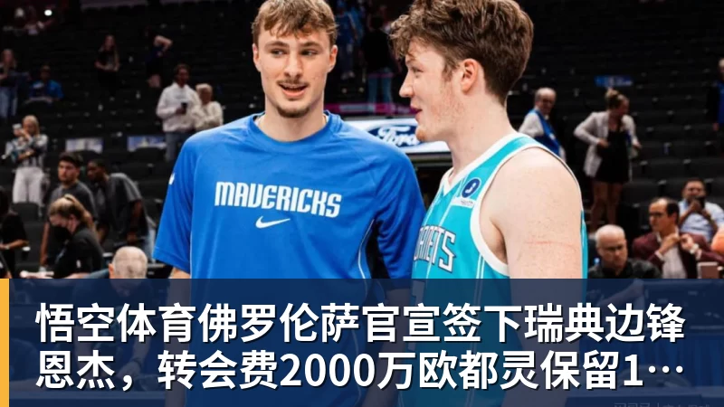 佛罗伦萨官宣签下瑞典边锋恩杰，转会费2000万欧都灵保留12%分成